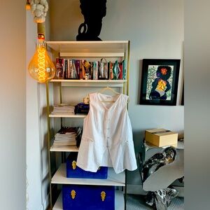 REFORMATION Aspen Linen Top (Plus Size 16/18)